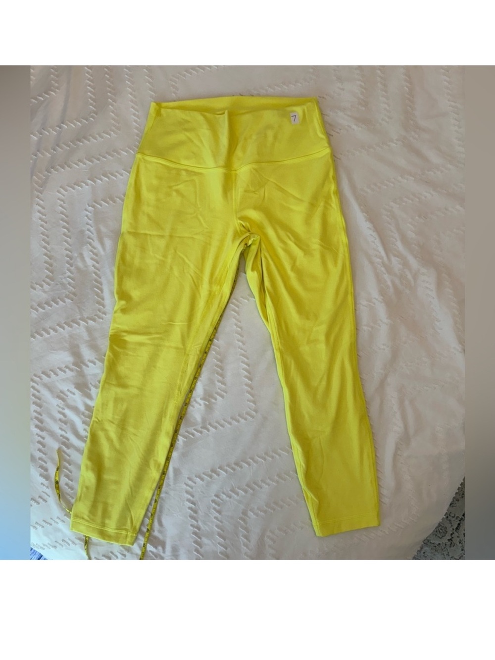 Lululemon Athletica Vibrant Yellow Leggings